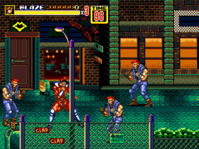 Street Fighter 2 of Rage Screenshot 1